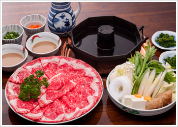 黒毛和牛ロースしゃぶしゃぶ